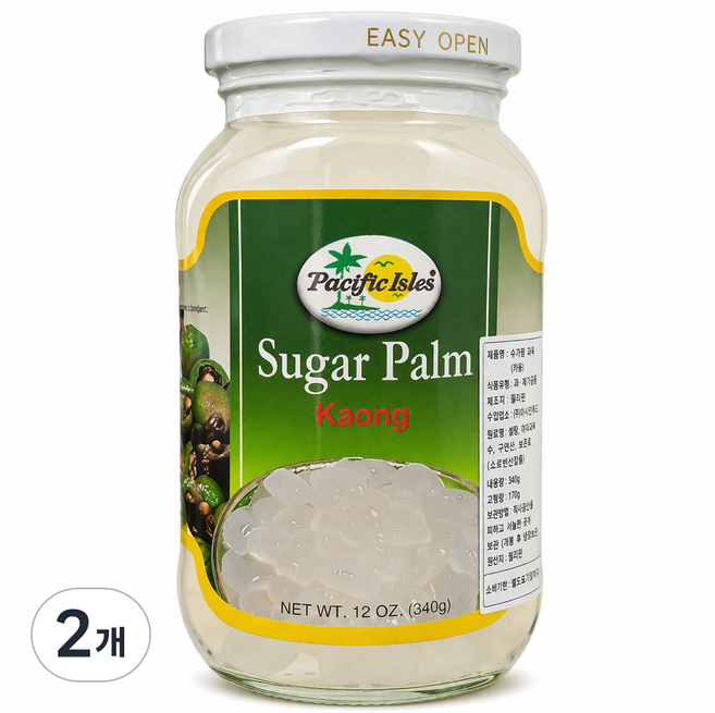 Sugar Palm Kaong 슈가팜 카옹 화이트, 2개, 340g
