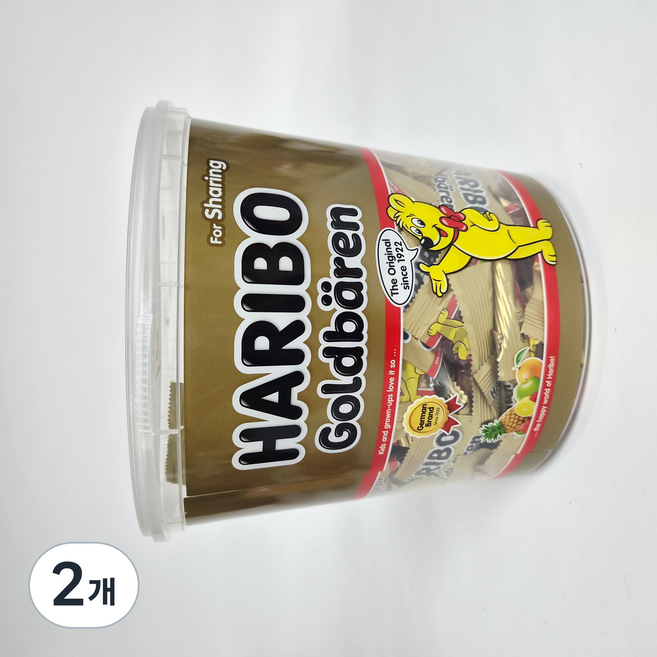 하리보 골드베렌 젤리, 1kg, 2개