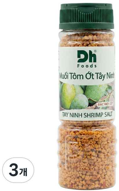 Dhfoods 베트남 떠이닌 칠리 새우소금, 110g, 3개