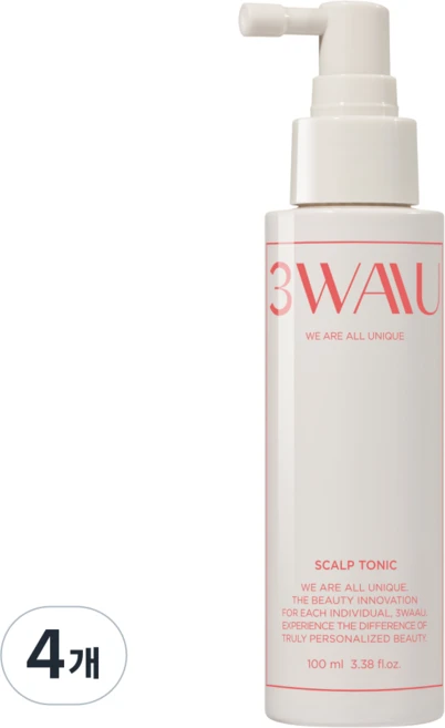 쓰리와우 가노더마 쿨링 토닉, 4개, 100ml - 쿠팡