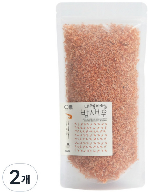 바다로 국산 아기 밥새우, 2개, 200g