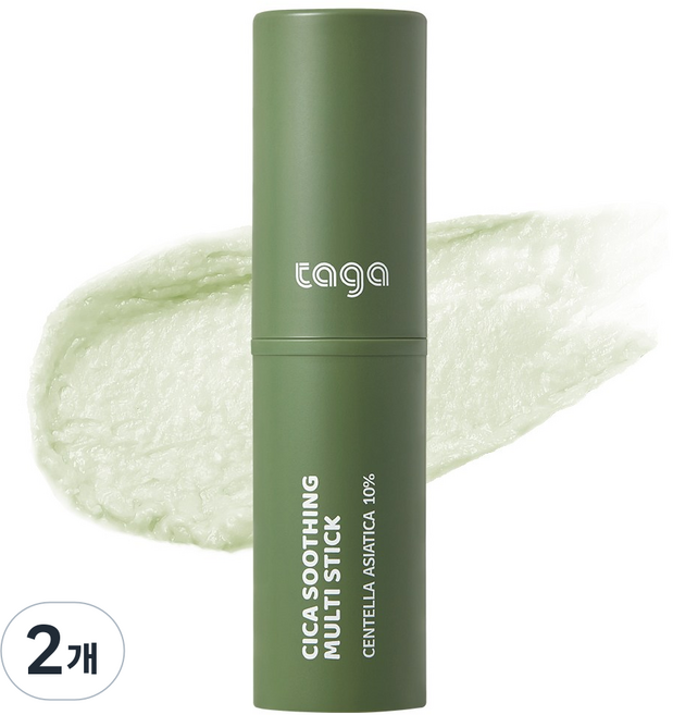 타가 붉은기 진정스틱 태열 가려움 완화 시카 멀티밤, 2개, 9g