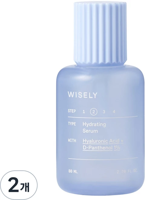 와이즐리 8중 히알루론산 세럼, 2개, 80ml - 쿠팡