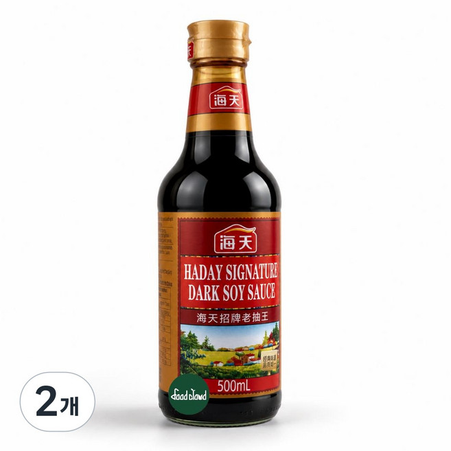 해천 노추왕간장, 500ml, 2개