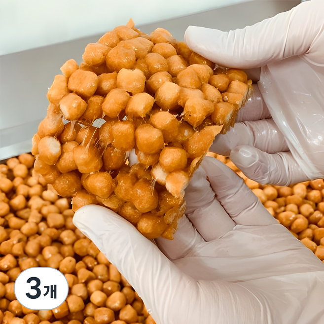 러블리강정 [ 플레인 오란다 ] 달콤촉촉 맛있는 수제 건강 간식, 3개, 200g