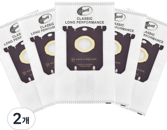 일렉트로룩스 필립스 AEG 청소기 먼지봉투 S-bag, 2개