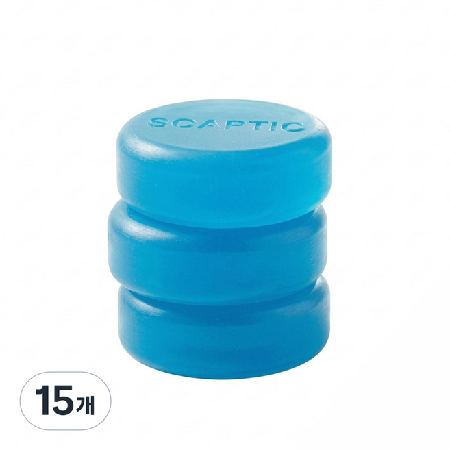 멘톨 5% 여름 아이스 쿨링 샤워 비누, 95g, 15개