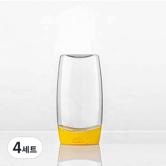 키친코디 꿀통 거꾸로소스통 360ml, 4세트