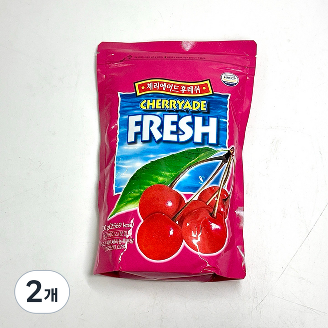 다음가루 체리에이드 후레쉬 700g 체리콕 파우더, 2개