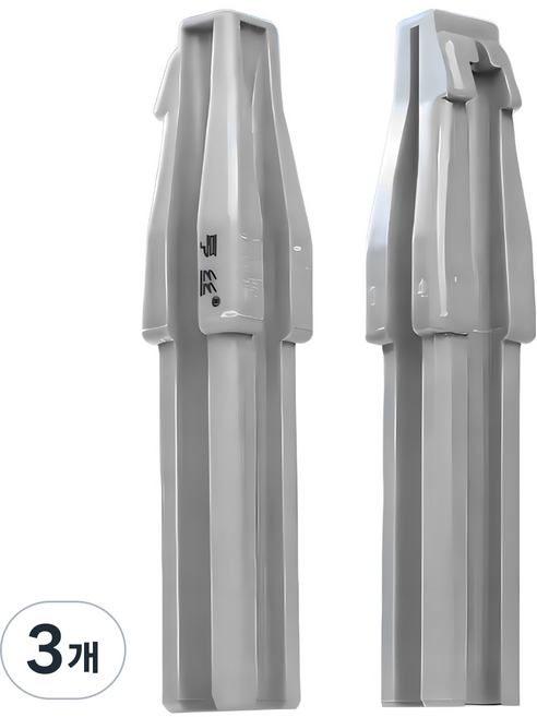 실버카우 아이브로우 펜슬 샤프너 커딩가이드 디자인 펜슬깍이, 3개, 그레이