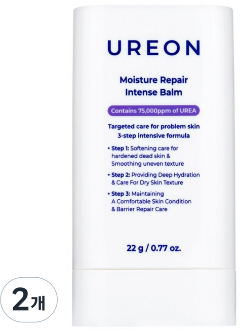 우레온 모이스처 리페어 바디스틱 고보습스틱 멀티밤, 2개, 22g