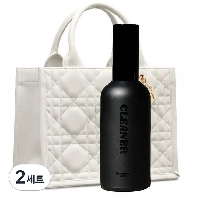 프리덕 가죽 클리너 명품백 크리너 보호제 쇼파 가방 100ml, 가죽클리너, 2세트