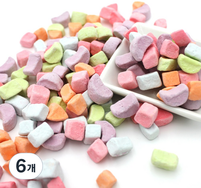 데코야 건조 마시멜로 비츠믹스 플러스 (건조/미니 마시멜로), 6개, 150g