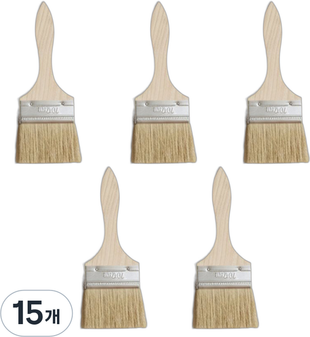 바른 다용도 페인트 붓 롤러 세트, 15개