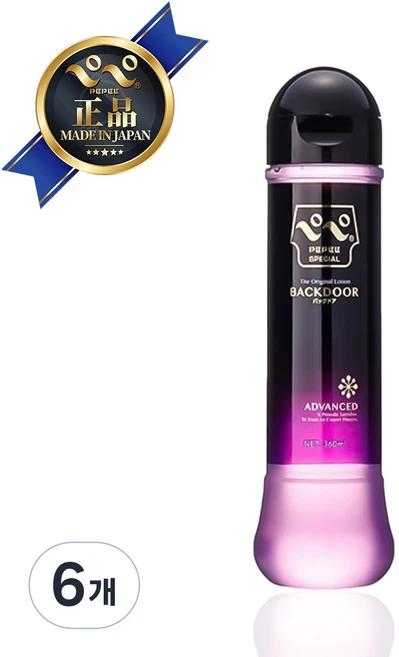 나카지마 화학 페페 젤 백도어, 6개, 360ml - 쿠팡