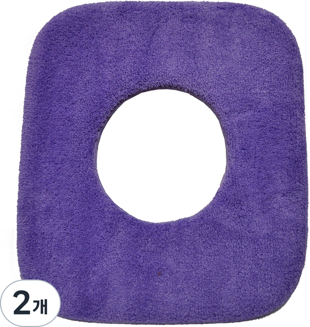 관리보호쿠션(New Model)라운드직사각, 2개, 보라