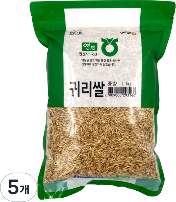 [농협] 진안농협 귀리, 5개, 1kg