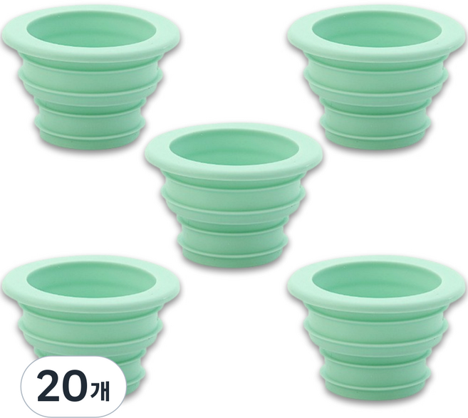 하수구 냄새 방지 실리콘 트랩, 20개