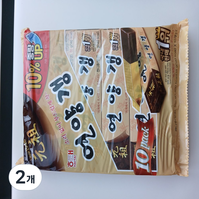 몽글몽글마켓 해태 연양갱, 550g, 2개