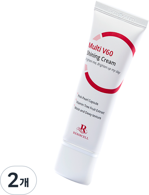 리버셀 V60 초 고함량 60만PPM 기미 잡티 검버섯 흑자 제거 미백 크림, 40ml, 2개