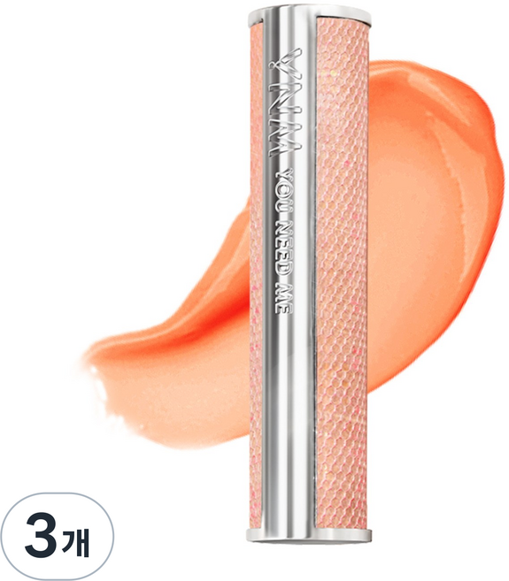 YNM 허니립밤, 03 캔디 허니립밤 오렌지레드, 3g, 3개