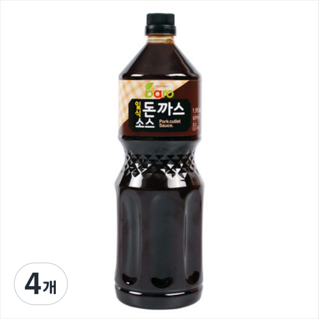 바로 일식 돈까스소스 돈가스소스, 1.95kg, 4개