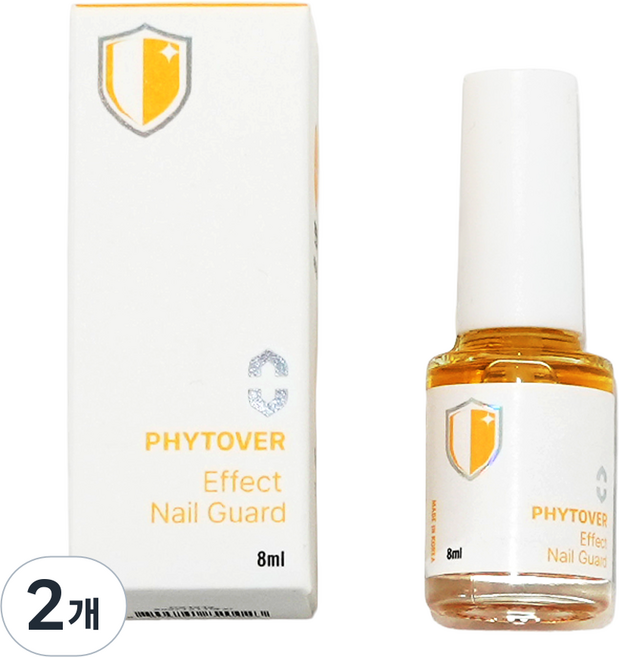 피토버 이펙트 네일가드 건강한 손톱습관 손톱버릇, 2개, 8ml