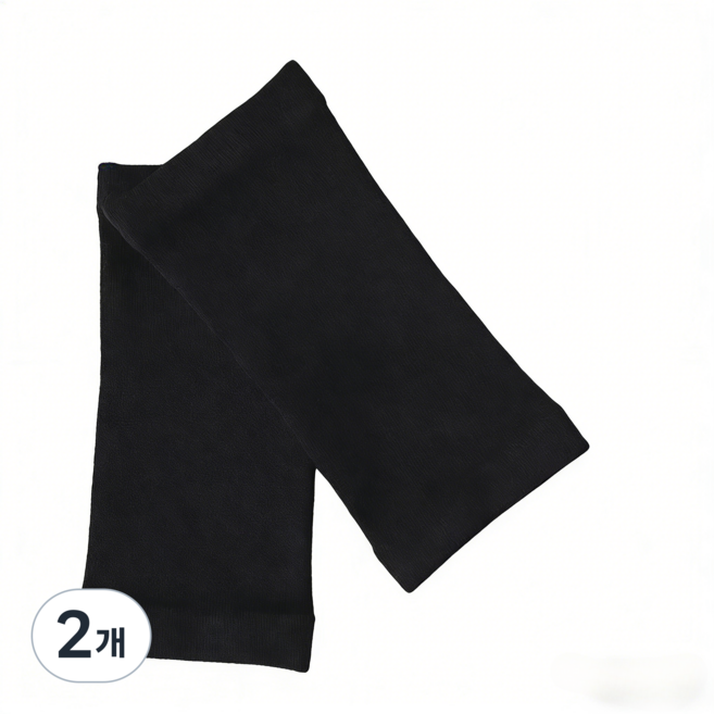 순면 탄성 팔꿈치 보호대 부상 예방 지지력 강한 헬스 요가용 1켤레, 블랙, 2개