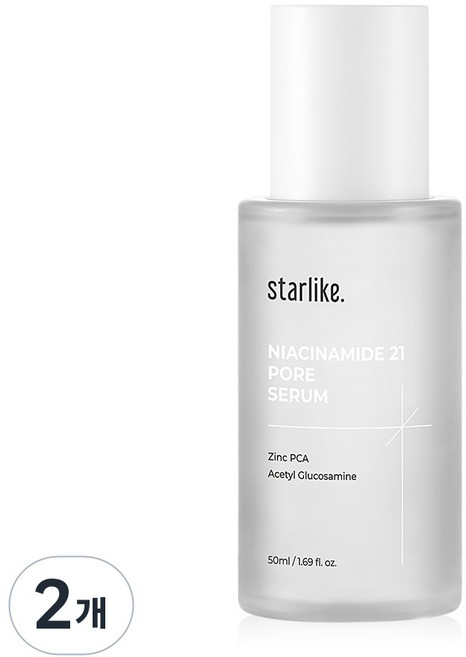 스타라이크 나이아신아마이드 21% 고함량 세럼 모공 앰플, 2개, 50ml