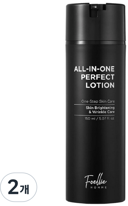포엘리에 옴므 5 IN 1 기능성 올인원 남자 로션, 150ml, 2개
