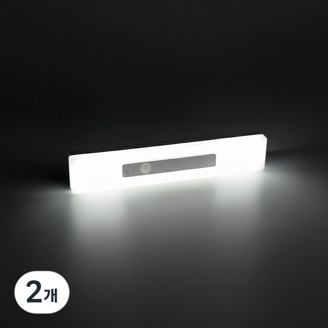 케이빌 LED 무선 센서등 동작감지 붙이는 현관 조명, 2개, 주광색 21CM
