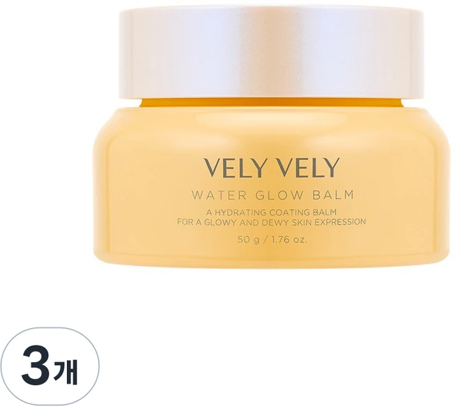 블리블리 워터 물광밤 데이크림, 50g, 3개 - 쿠팡