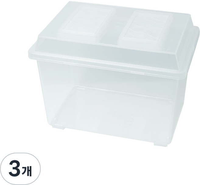 코바에셔터 사육케이스 (사슴벌레 장수풍뎅이 채집통 초파리방지 파충류 양서류) - 꿈도미, 소, 3개, 투명