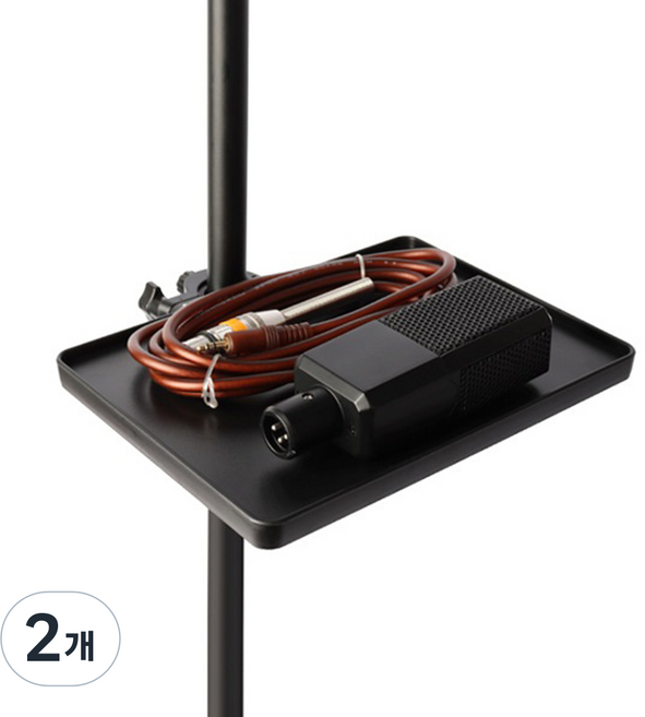 스탠드봉고정용 사각트레이, 2개