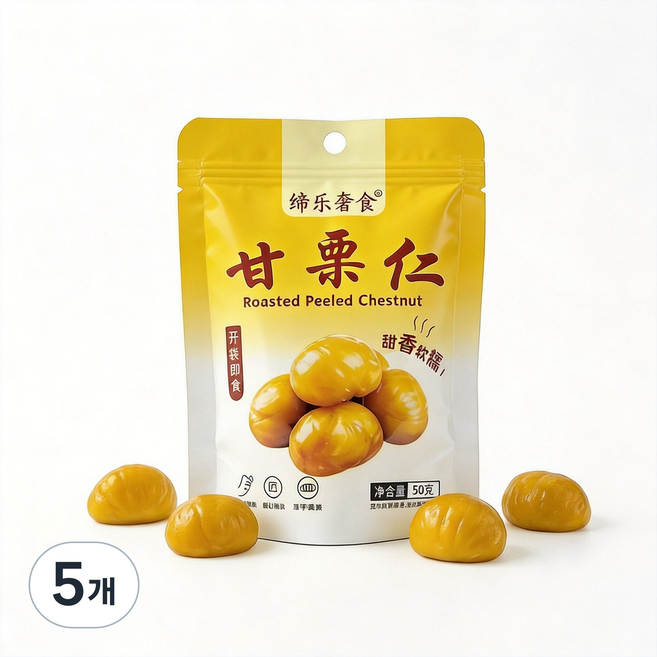 5위 - 달콤맛 밤, 5개, 50g
