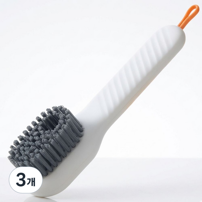 소픽 다용도 신발 청소솔, 화이트, 3개