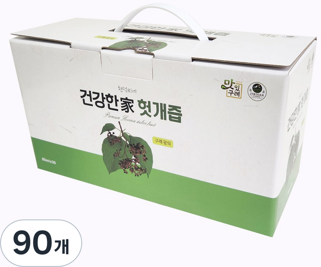 지리산을팜 구례 헛개즙 진액 엑기스, 90개, 80ml