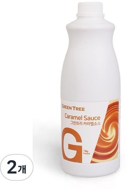 그린트리 카라멜소스 1.9kg, 2개