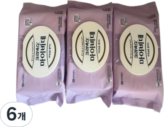 몽글몽글마켓 마이비데 센서티브케어 비데티슈 캡형 68매 x 3입, 6개, 68매입, 170g