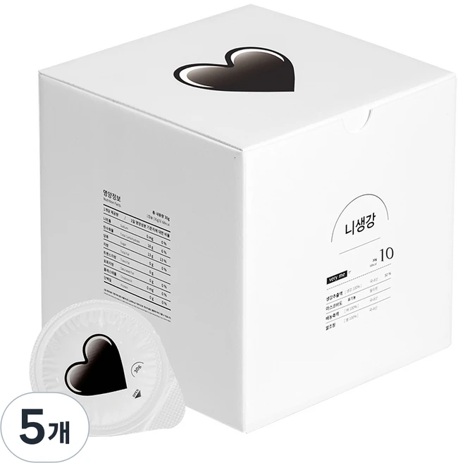 니생강 캡슐, 30g, 10개입, 5개 - 쿠팡