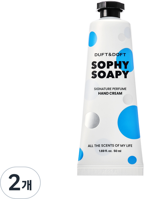 더프트앤도프트 소피소피 시그니처 퍼퓸 핸드크림, 50ml, 2개
