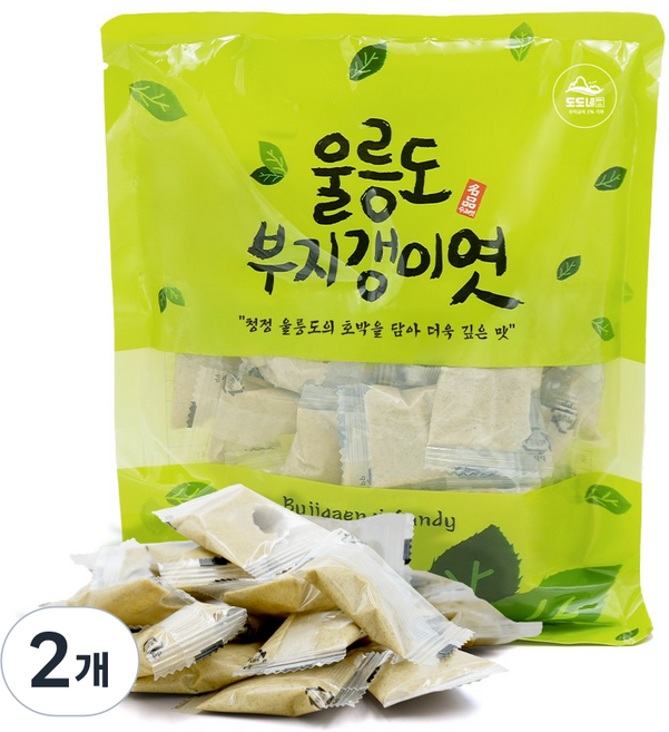맹글담 울릉도 부지갱이 엿 200g 특산물 직판장 정품 사탕 캔디, 2개