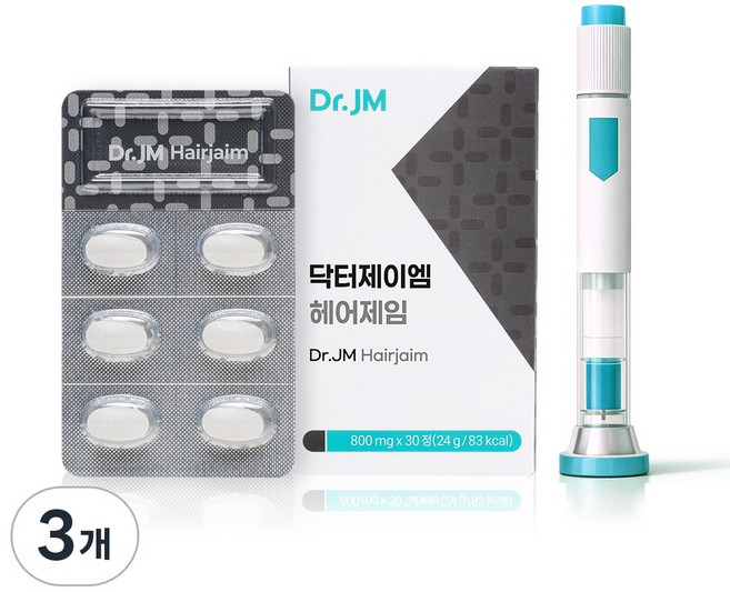 닥터제이엠 헤어제임 GLP 서포트팩, 3개, 30정