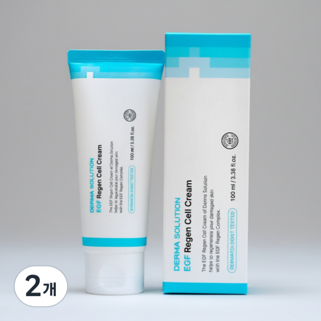 재생크림 - EGF 리젠셀 크림, 2개, 100ml