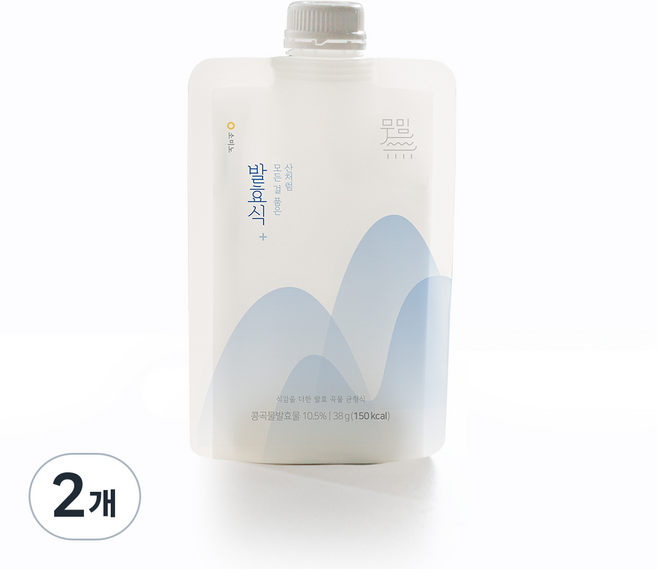 소미노 무밈 발효식 플러스, 2개, 38g