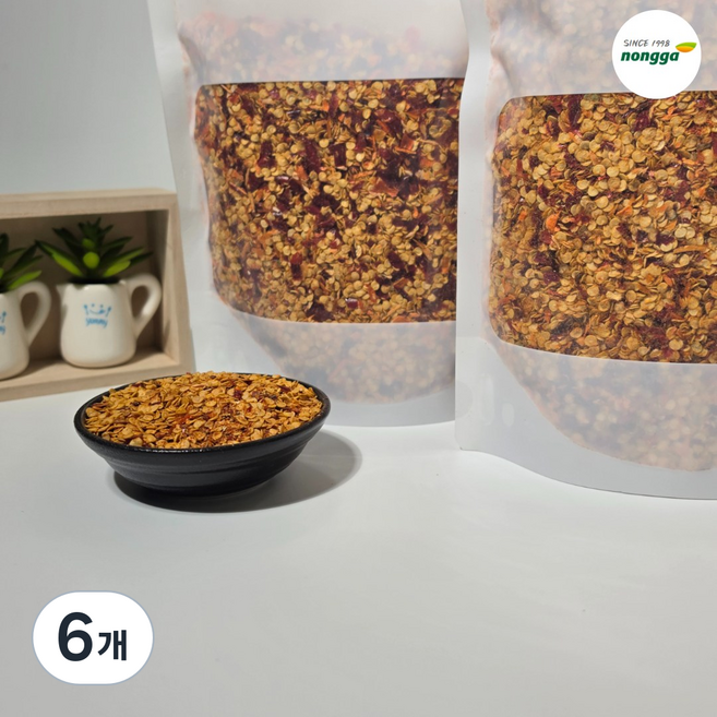 농가식품 최상급 국산 고추씨 고추씨앗, 6개, 500g