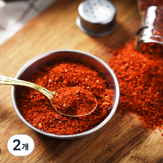 농가식품 아주 매운 맛 베트남 굵은 고춧가루 1kg 김장 김치, 2개