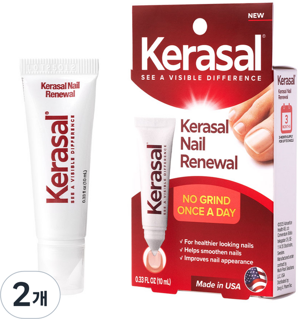 케라셀 네일, 10ml, 2개