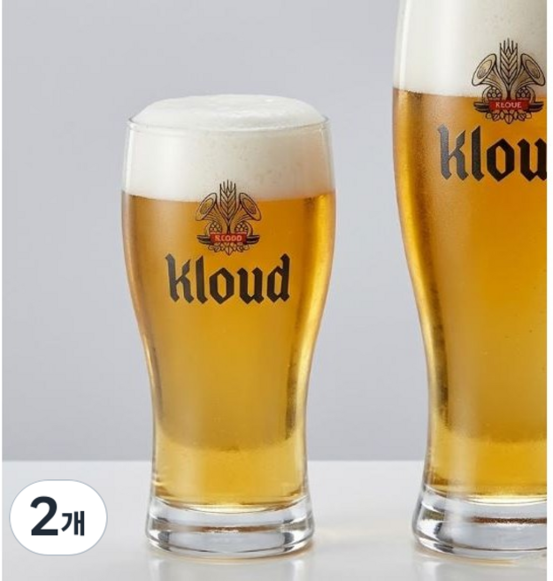 클라우드맥주잔 클라우드생맥주잔, 2개