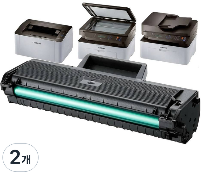 삼성 SL-M2030 토너 호환 SL-M2035 SL-M2030W SL-M2033W SL-M2080 프린터기, 2개, K200XXL 3000매 대용량